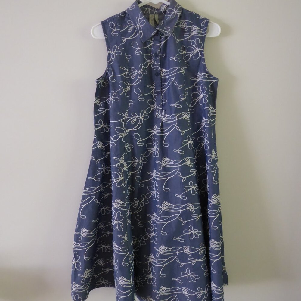 Sahalie Embroidered Sleeveless Dress